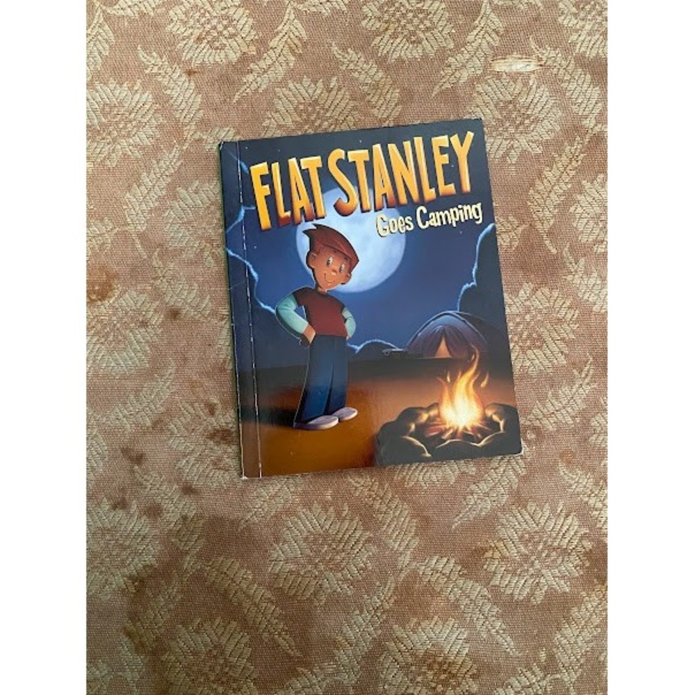 Flat Stanley Goes Camping Jeff Brown HarperCollins McDonald Happy Meal Book 2013